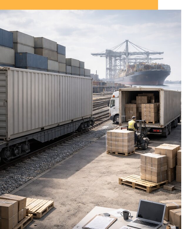 Мультимодальные перевозки грузов по миру от 45729 руб