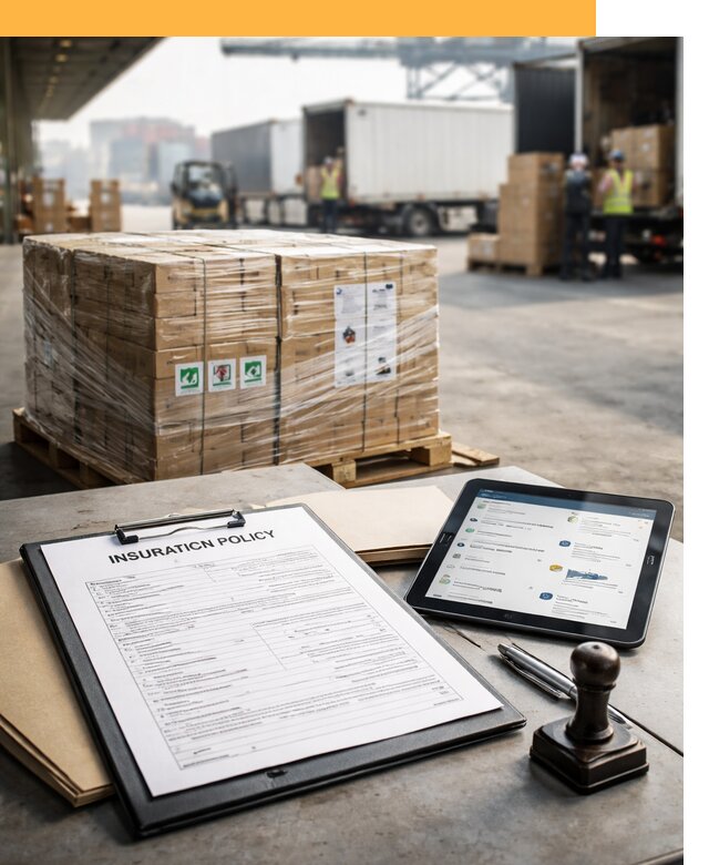 Страхование международных грузов от 3557 руб, полная защита