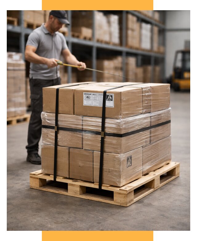 Упаковка и паллетирование грузов от 3557 р. | СетСервис-Пвл