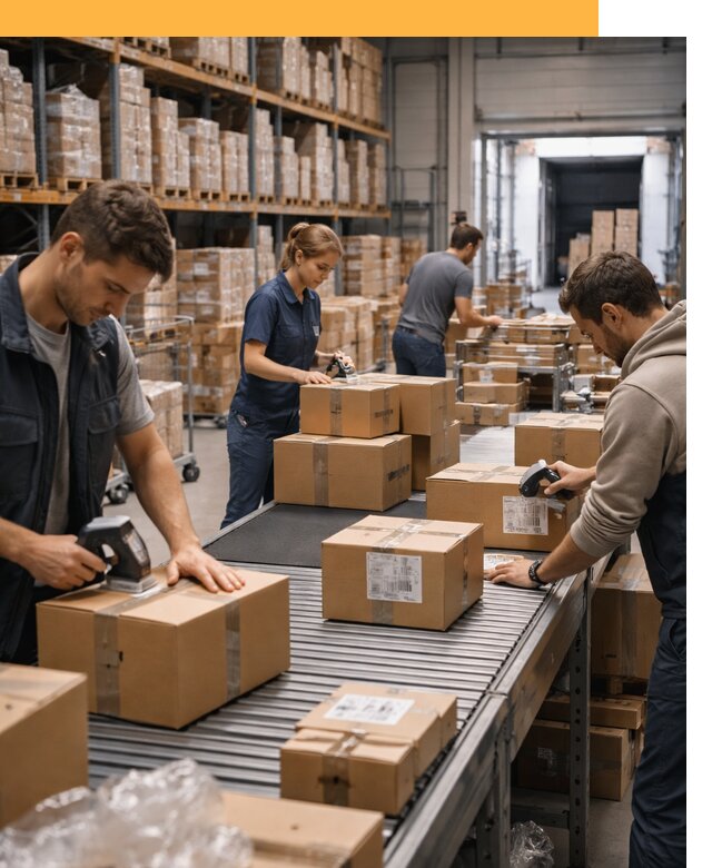 Доставка товаров для маркетплейсов от двери до склада от 7622