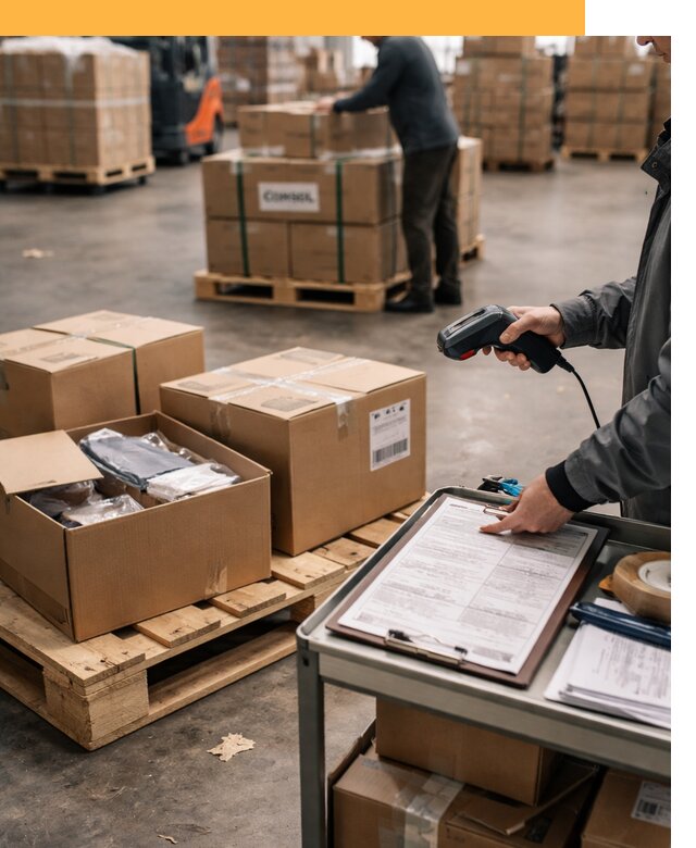 Сборные грузы из Китая: доставка, склад и таможня от 18292