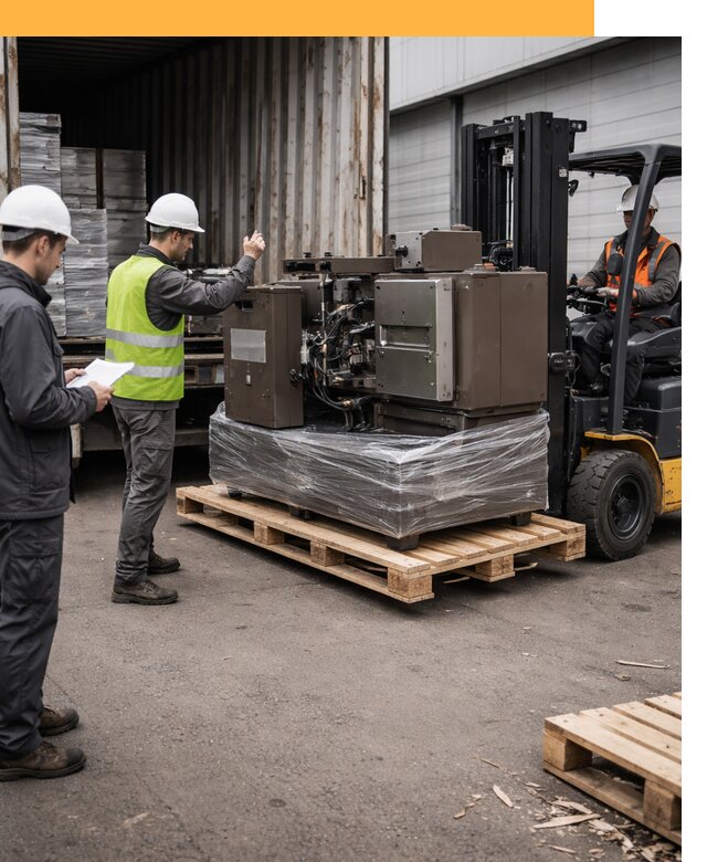 Доставка промышленного оборудования из Европы от 45729