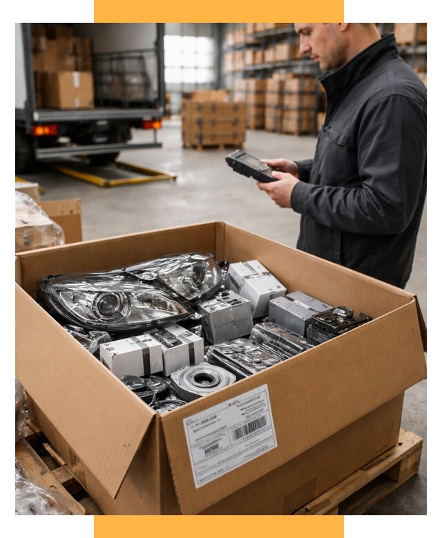 Доставка автозапчастей из Европы под ключ от 12703 р. | СетСервис-Пвл