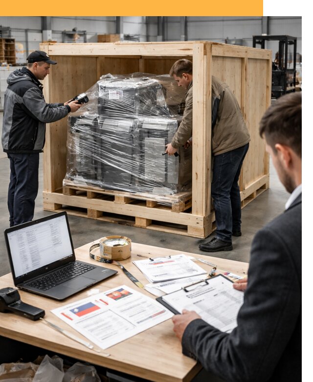 Доставка промышленного оборудования из США от 66053 руб