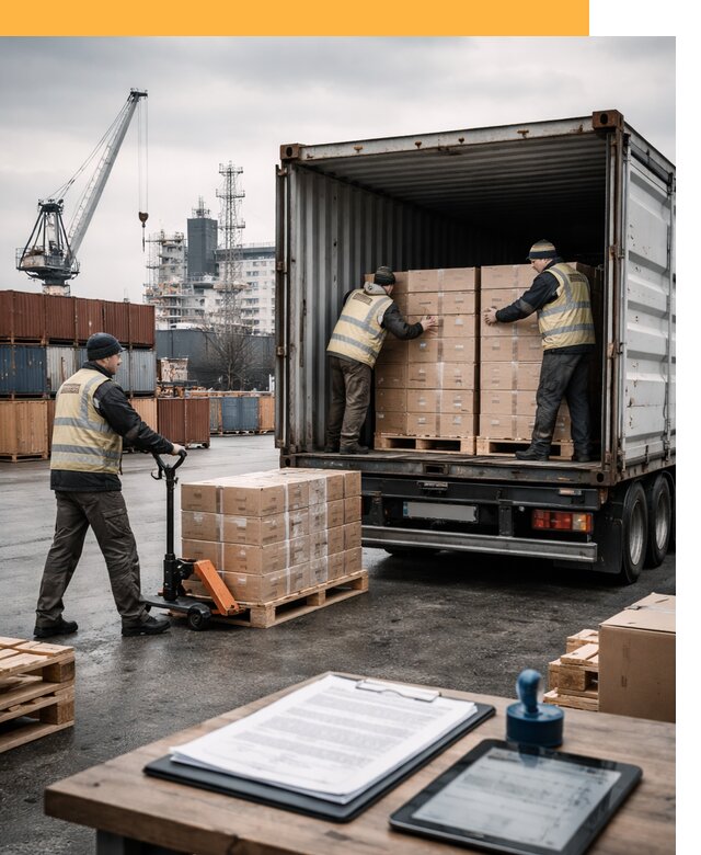 Доставка грузов из Латвии от 25405 руб, морская, авто, авиа