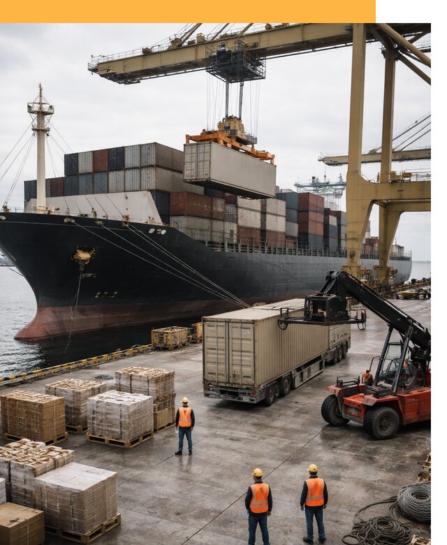 Морские перевозки из Индии: доставка FCL/LCL, таможня от 121944