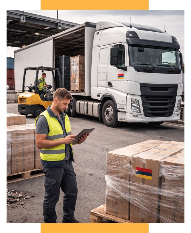 Автоперевозки из Армении от 96539 р. — услуги СетСервис-Пвл