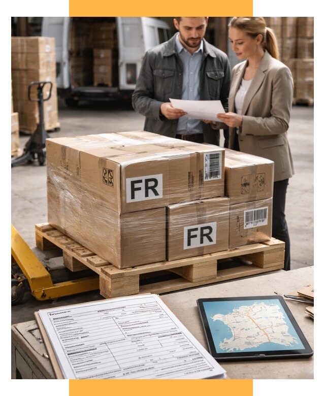 Доставка грузов в Францию от 25405 р., логистика СетСервис-Пвл