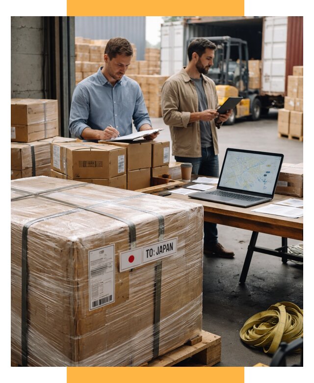 Доставка грузов в Японию от 25405 р., логистика СетСервис-Пвл