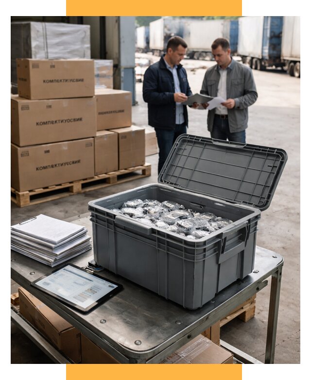 Перевозка комплектующих из Китая от 6605 р. | СетСервис-Пвл