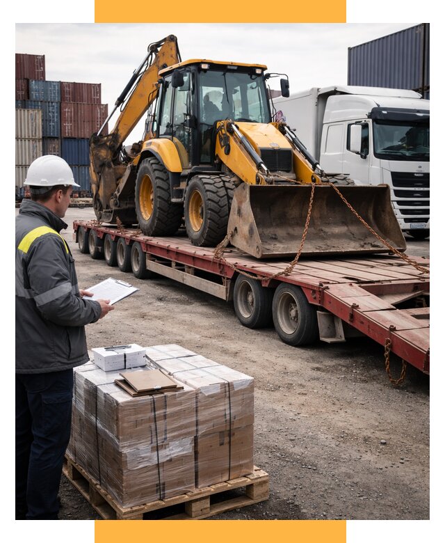 Международная перевозка спецтехники от 45729 р., СетСервис-Пвл