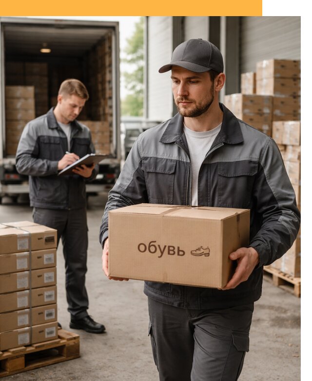 Международная перевозка обуви с таможенным оформлением от 4573