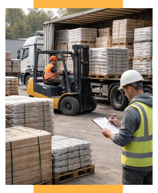 Перевозка строительных материалов от 5589 р. | СетСервис-Пвл