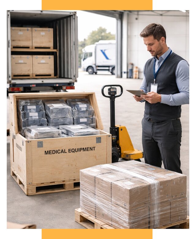 Перевозка медицинского оборудования от 15243 р. в СетСервис-Пвл