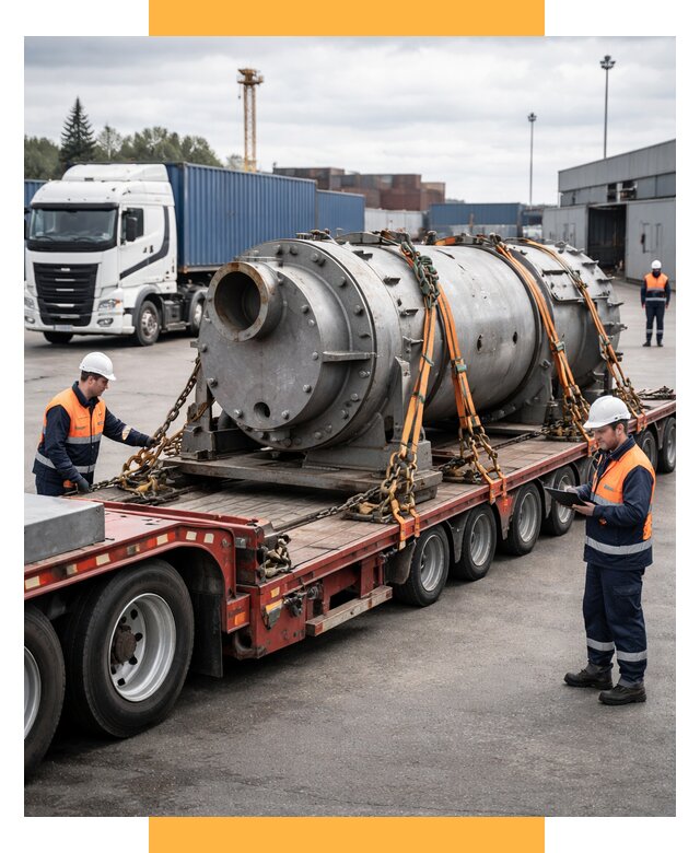 Перевозка тяжеловесных грузов под ключ от 152430 р. | СетСервис-Пвл