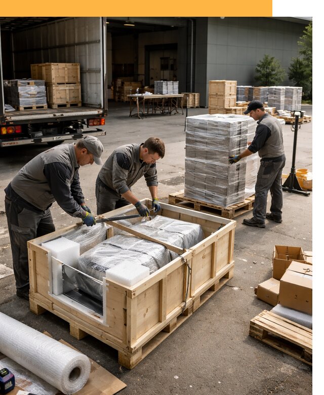 Перевозка выставочных грузов по миру от 25405 руб за м2 с таможней