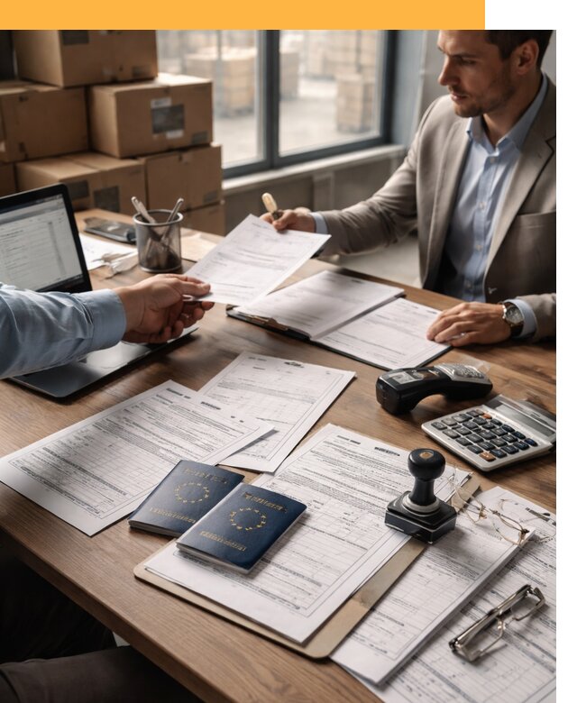 Таможенное оформление грузов из Европы от 8638 руб