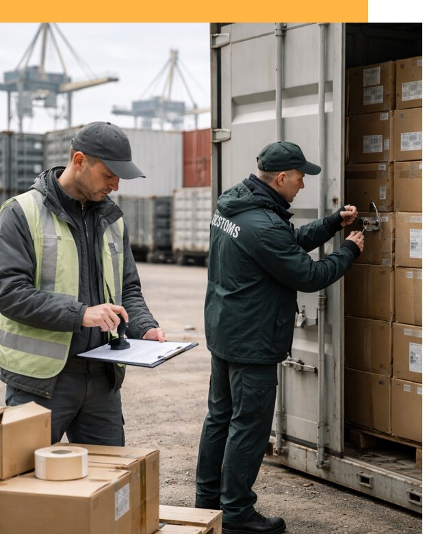 Организация таможенного транзита грузов через границу от 7622 руб