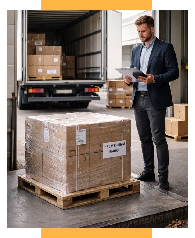 Временный вывоз товаров под ключ от 8130 р. | СетСервис-Пвл