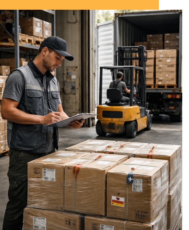 Реэкспорт товаров с таможенным оформлением и доставкой от 12194