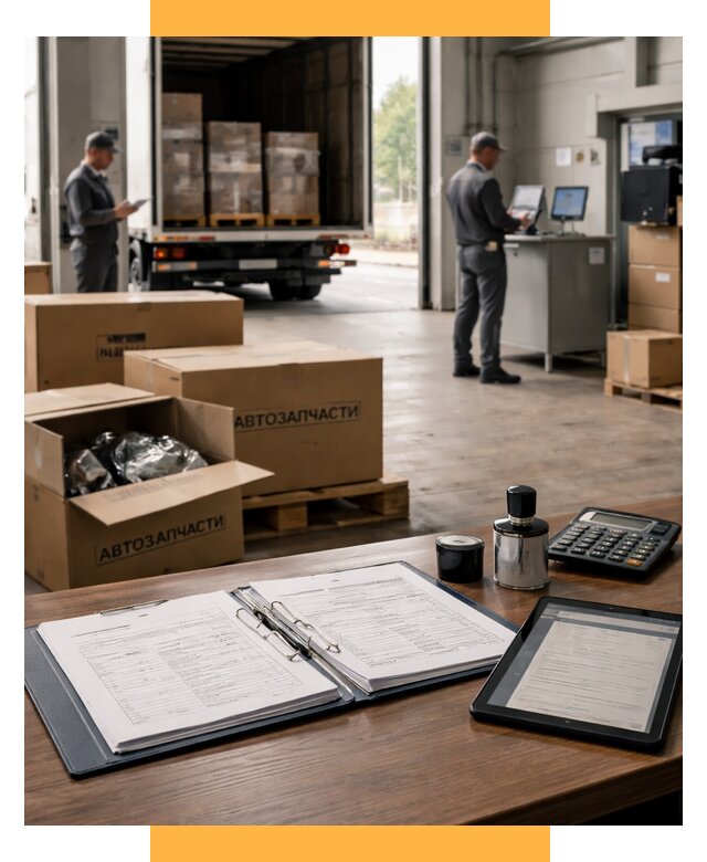 Таможенное оформление автозапчастей под ключ от 8638 р., СетСервис-Пвл
