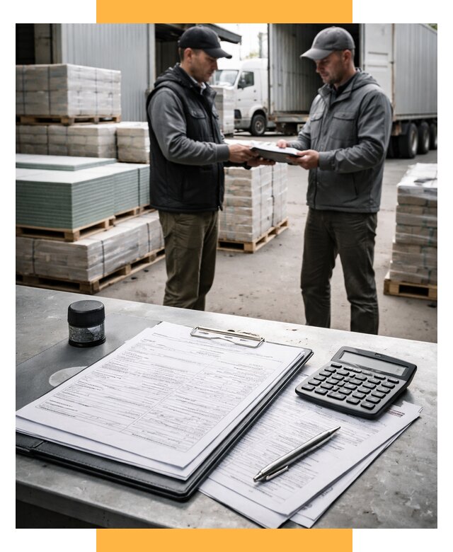 Таможенное оформление стройматериалов от 8638 р. | СетСервис-Пвл
