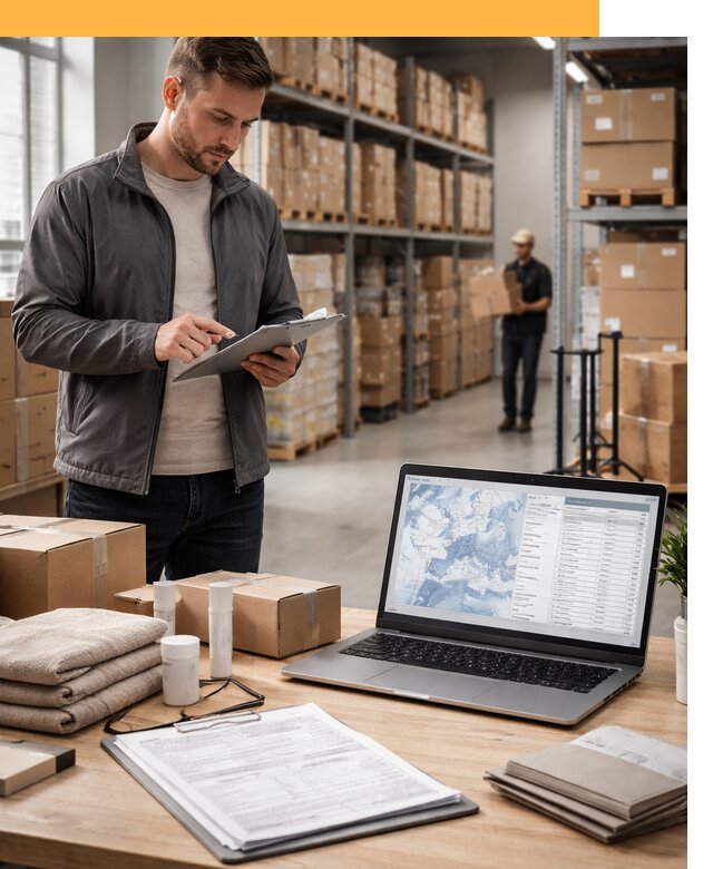 Закупка товаров в Европе под ключ: доставка, таможня от 7622 руб