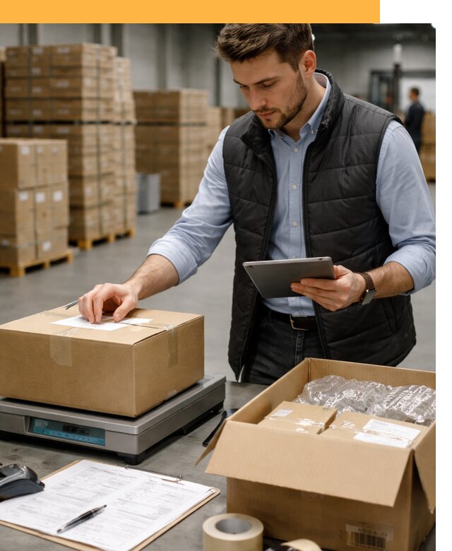 Инспекция товара перед отправкой контроль качества и комплектации от 4573 руб