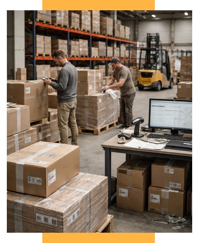 Склад консолидации в Европе от 6605 р., услуги СетСервис-Пвл